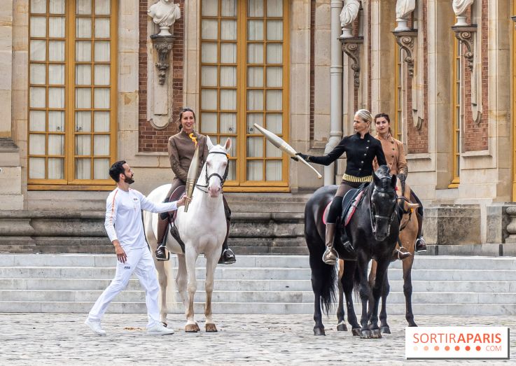 JO Paris 2024 : Les porteurs et relais de la flamme à Versailles -  A7C9890