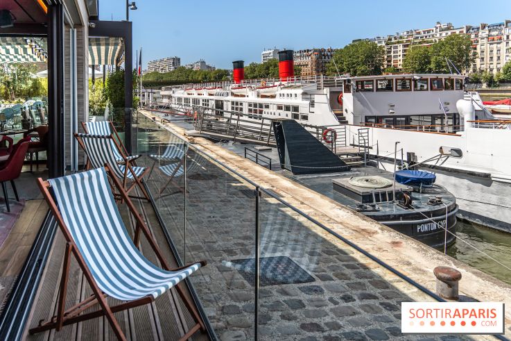 La Plage Parisienne, restaurant et terrasse en bord de Seine Quai de Javel -  A7C0946