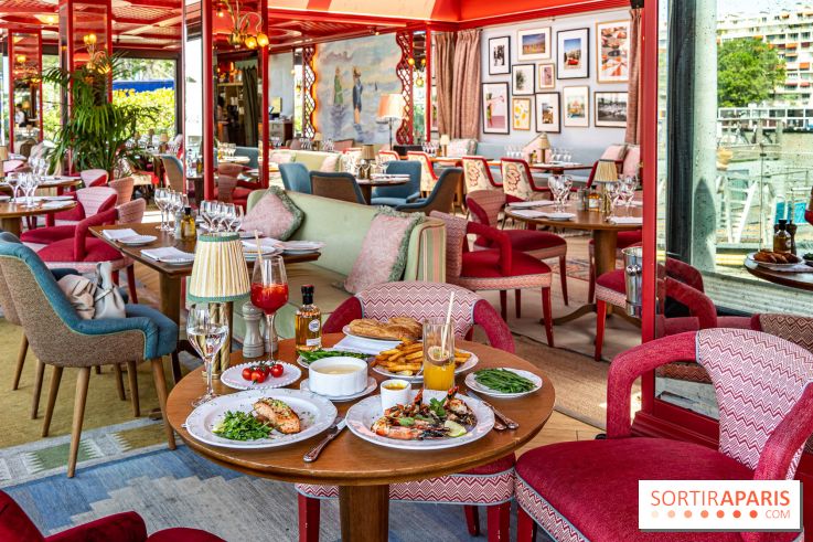 La Plage Parisienne, restaurant et terrasse en bord de Seine Quai de Javel