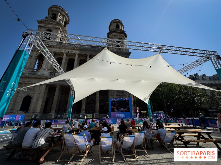 JO Paris 2024 : Fan zone Saint-Sulpice
