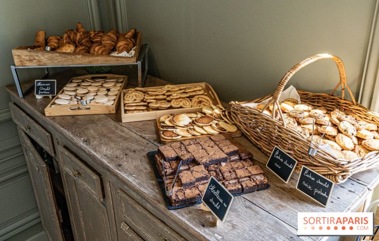 Le brunch à volonté exceptionnel de la Maison du Val à Saint-Germain-en-Laye dans les Yvelines - 78  -  viennoiseries  et gâteaux
