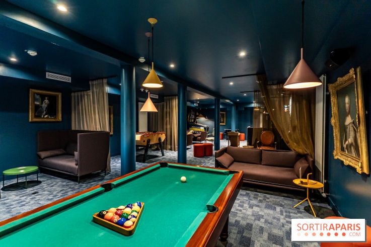 Le brunch à volonté exceptionnel de la Maison du Val à Saint-Germain-en-Laye dans les Yvelines - 78  -  gaming room - salle de jeux