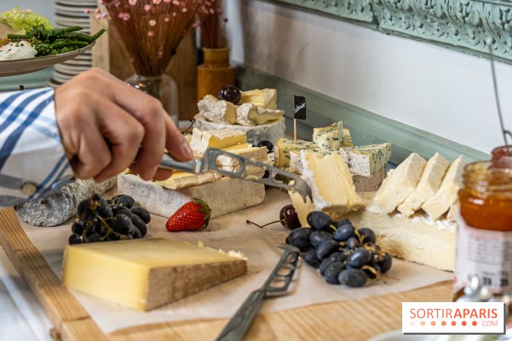 Le brunch à volonté exceptionnel de la Maison du Val à Saint-Germain-en-Laye dans les Yvelines - 78  -  fromages 