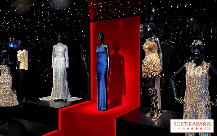 JO paris 2024 : Les tenues de scène de Lady Gaga, Aya Nakamura et Céline Dion exposées à la Galerie Dior  - image00033