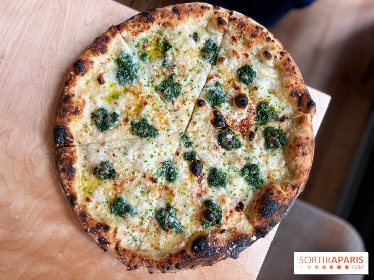 Oobatz - Pizza épinards ail