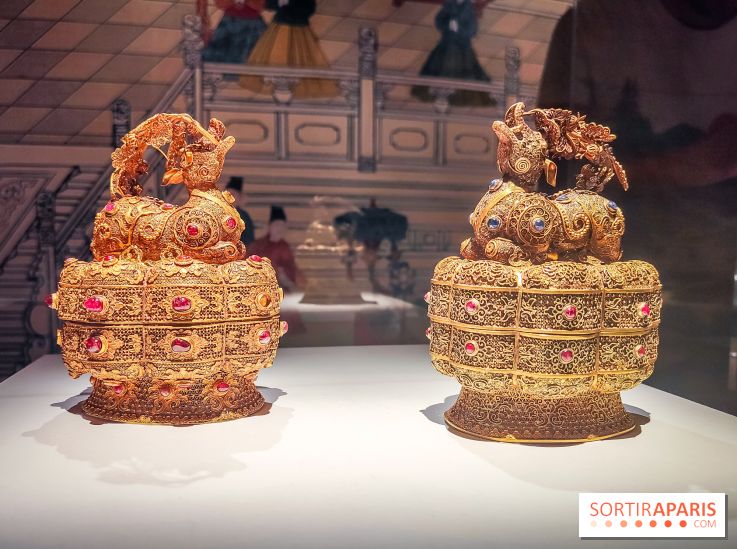 L'or des Ming, l'exposition luxueuse du musée Guimet se dévoile  - IMG20240917172741