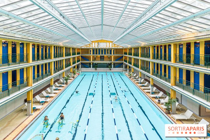 Les cabines de 70 artistes street-art à Molitor, 2e édition internationale - photos -  piscine entière