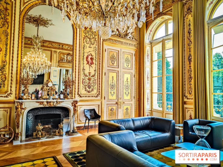 Palais de l'Elysée Paris - salon doré bureau président de la république