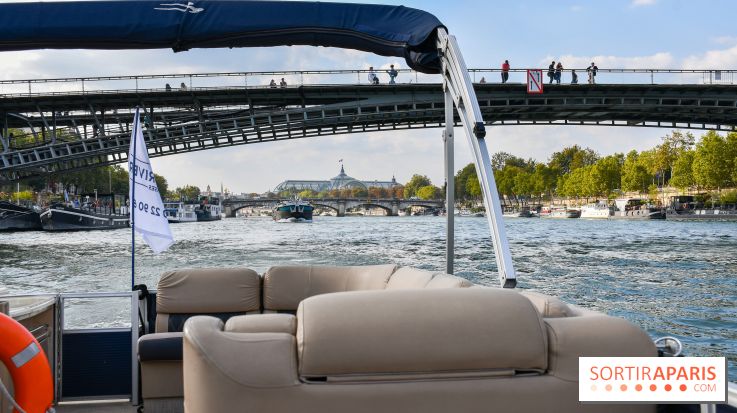 Une croisière privée en amoureux sur la Seine