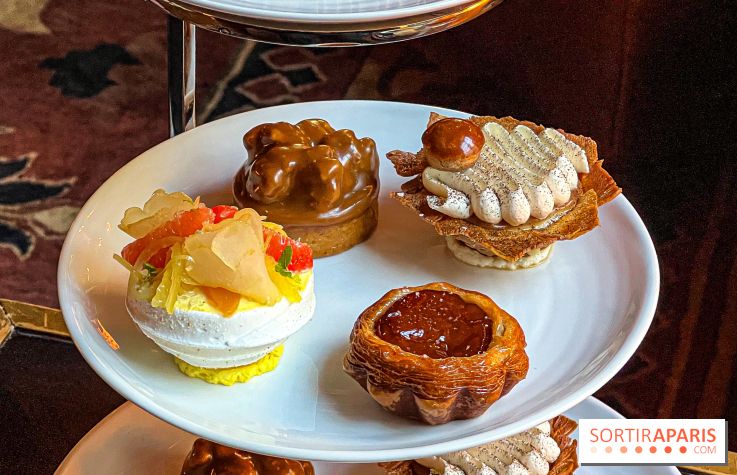 L'élégant Tea Time du Saint James Paris, à savourer dans l'écrin feutré de sa bibliothèque - image00020