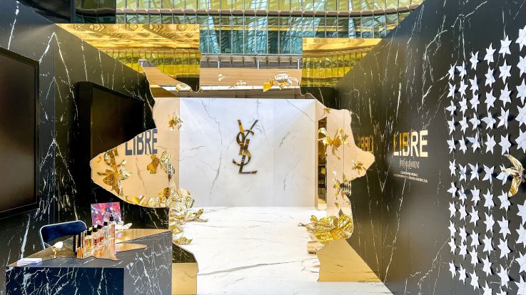 Yves Saint Laurent Beauty pop up Libre