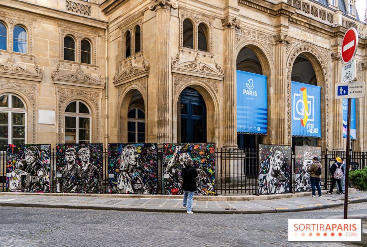 Les visages des Jeux, l'exposition street-art gratuite de Jo Di Bona à Paris