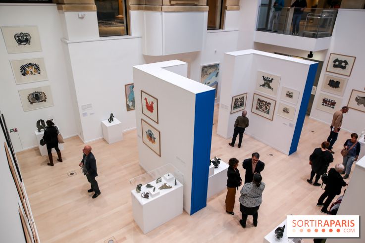 Exposition sur l'art inuit au Centre culturel canadien, nos photos