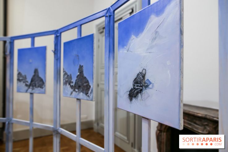 Ylva Snöfrid, exposition Cosmos et Vanitas à l'Institut suédois, nos photos