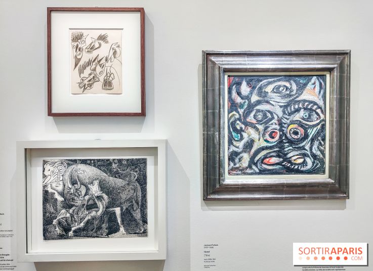 Jackson Pollock, les premières années : l'exposition rétrospective au musée Picasso Paris - photos