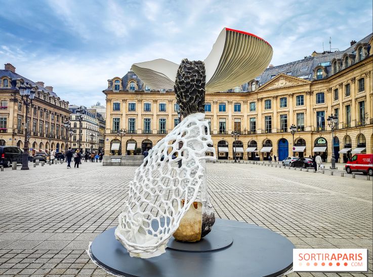 Art Basel Paris 2024: giant mushrooms decorate Place Vendôme - our photos - IMG20241012121337