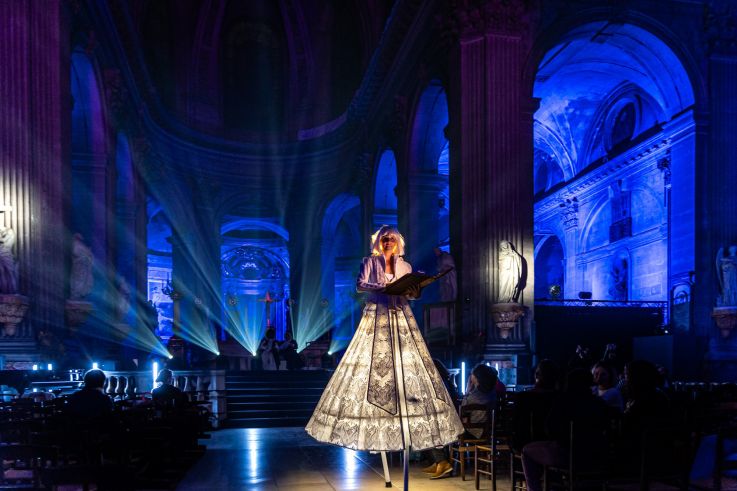 Paris Cœur de Lumières, le spectacle son et lumière à l'église Saint-Sulpice - les photos