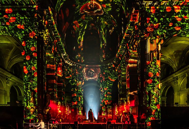 Paris Cœur de Lumières, le spectacle son et lumière à l'église Saint-Sulpice - les photos