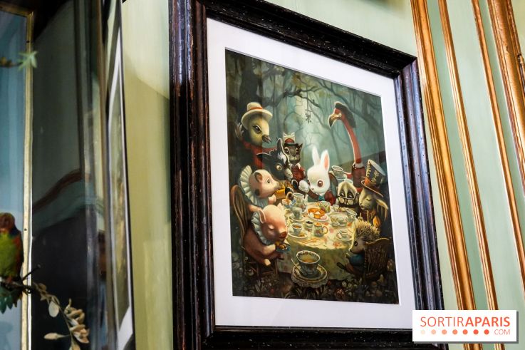 Benjamin Lacombe, nos photos de son exposition chez Deyrolle à Paris