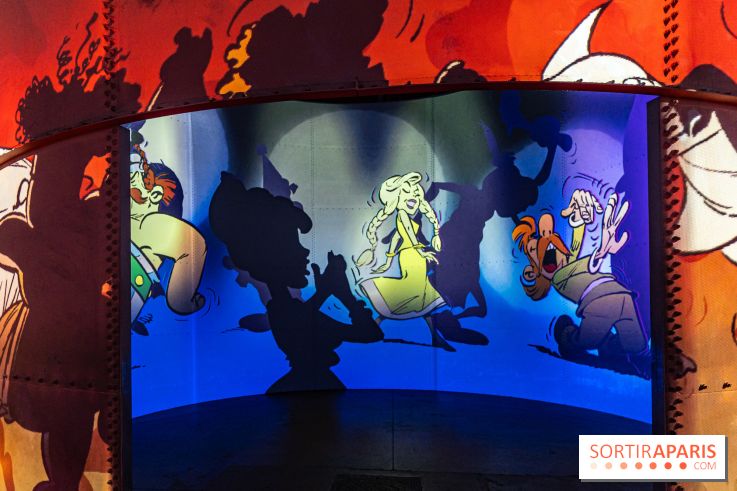 Exposition Astérix à l'Atelier des Lumières, le voyage immersif