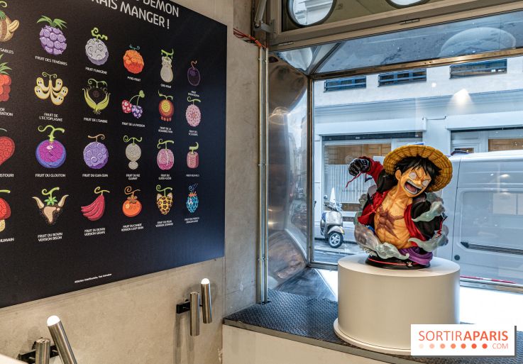 One Piece pop-up shop Paris - les photos