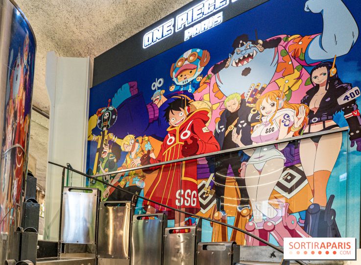 One Piece pop-up shop Paris - les photos