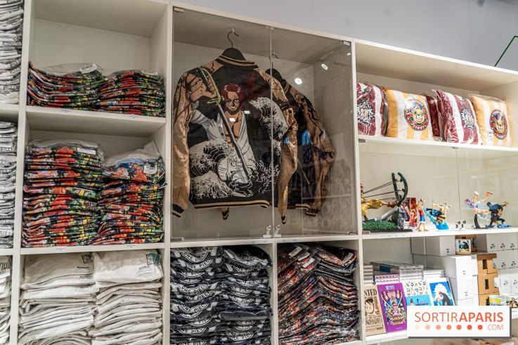 One Piece pop-up shop Paris - les photos