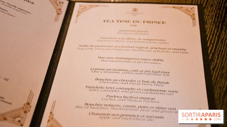 Le Tea Time de l'Hôtel du Prince de Galles à Paris par Hélène Kerloeguen