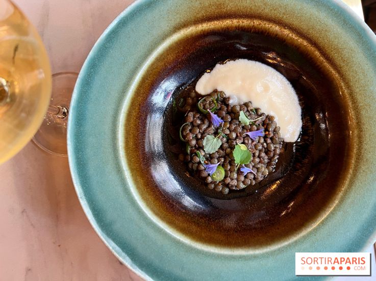 Maison Brut Paris - Lentilles vertes, oignon doux