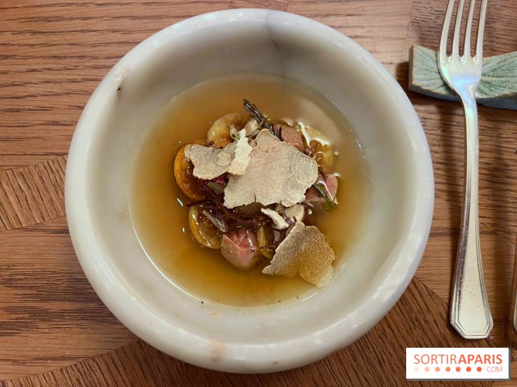 Le menu chasse au Bellefeuille, Saint James Paris