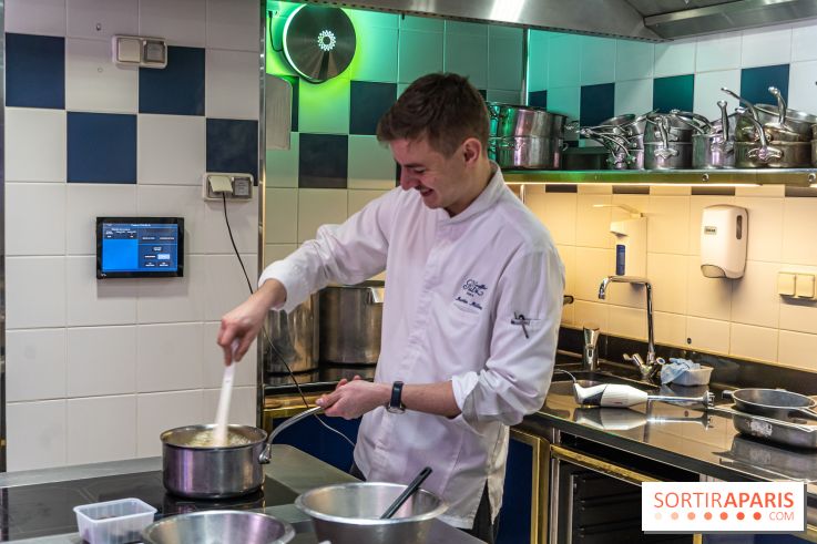 Cours de cuisine au Ritz : la bûche de Noël 2024 - A7C6245