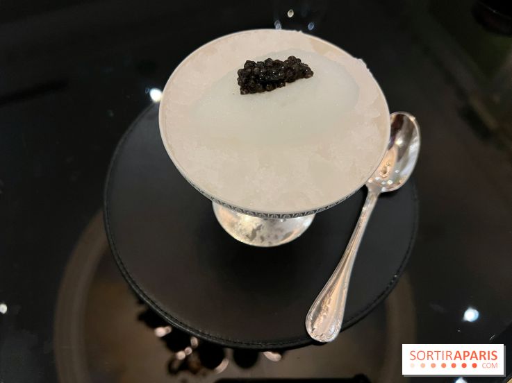 Le Grand Diner, Hôtel San Régis - Glace champagne et caviar