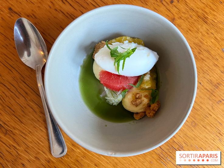 Fugue Restaurant - Crumble d'agrumes