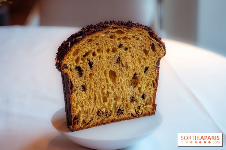 La bûche de Noël Triton du Shangri La Paris 2024 par Maxence Barbot et sa galette des rois 2025 - photos