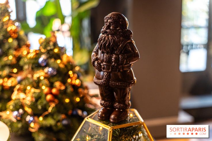 Les bûches de Noël de Jeffrey Cagnes 2024 - photos -  Père Noël