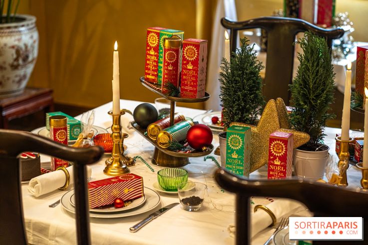 Les bûches originales au thé de Mariage Frères et ses thés de Noël 2024