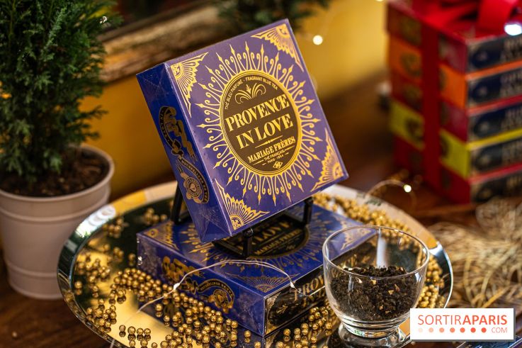 Les bûches originales au thé de Mariage Frères et ses thés de Noël 2024