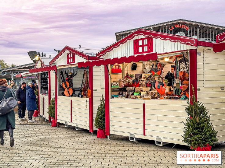 Le Marché et village de Noël de la Villette