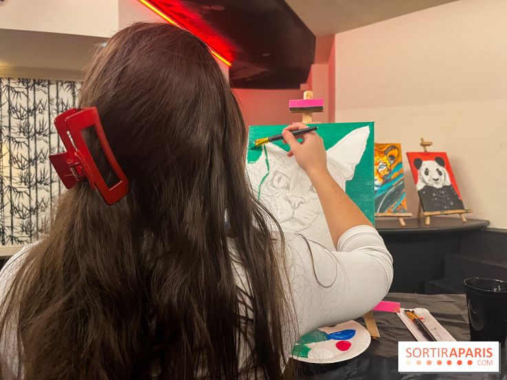 Paint your pet, l'atelier créatif pour peindre votre animal de compagnie - nos photos