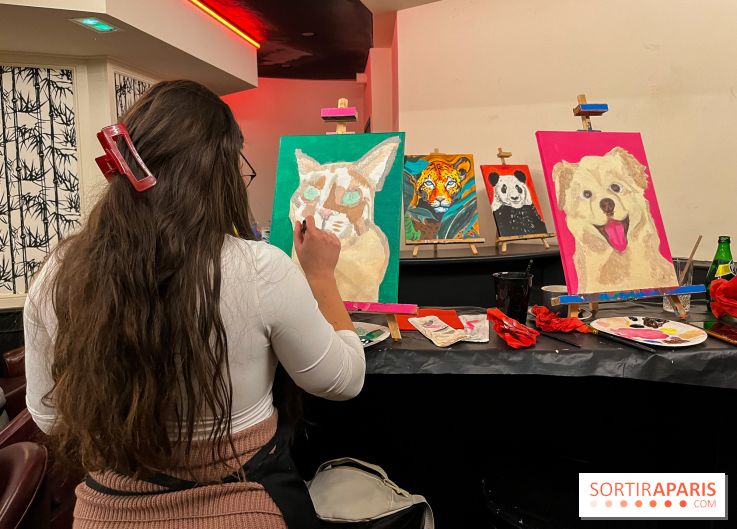 Paint your pet, l'atelier créatif pour peindre votre animal de compagnie - nos photos