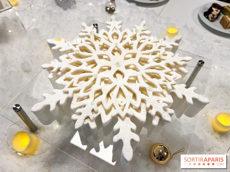 Bûches de Noël 2024 Bo&Mie - Le Flocon