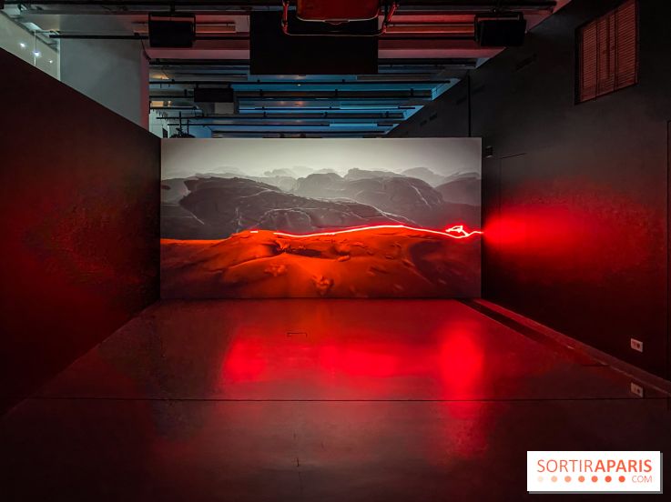Pulse : nos photos de l'exposition immersive son et lumière à la Gaité Lyrique