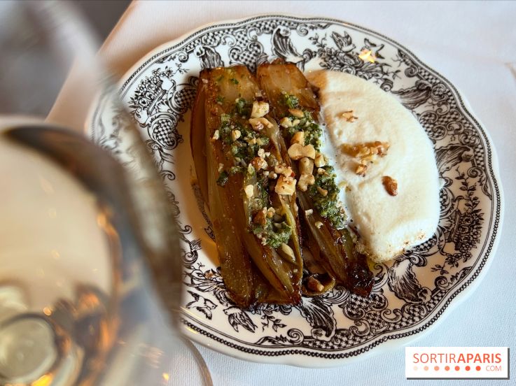 Au Trou Gascon - Endives braisées, sauce Mornay