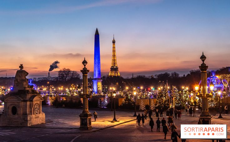Le Marché de Noël de la Place de la Concorde à Paris
