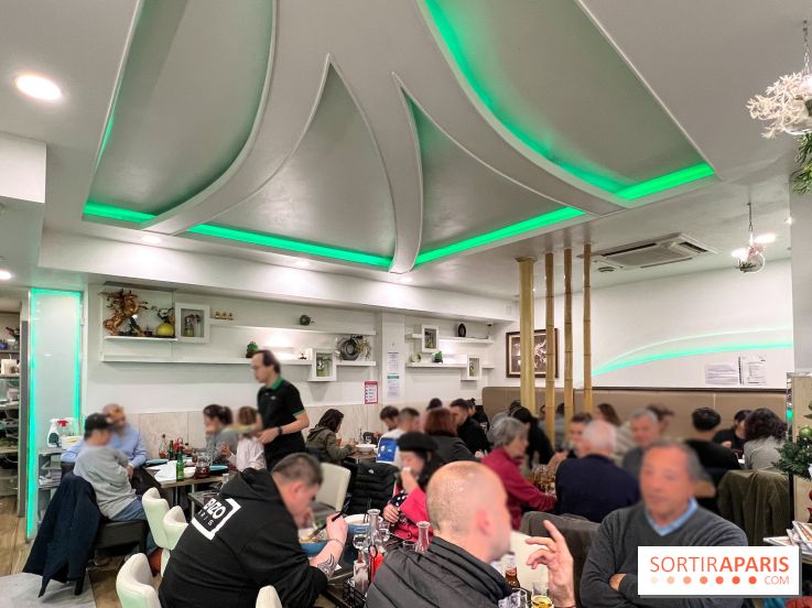 Pho Bom, le restaurant vietnamien, temple du pho et des nouilles Paris 13e - salle