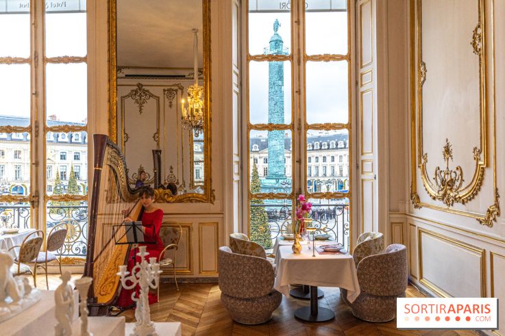 Café Ginori à Paris - tea time et apéritivo Place Vendôme - harpe
