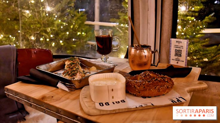 Polpo Nord 2024-2025, la terrasse d'hiver avec raclette et baguetiflette à Levallois - IMG 4587