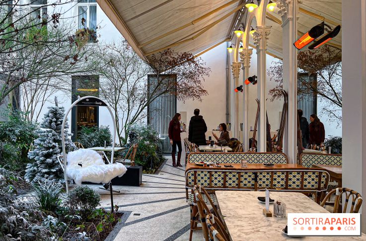 La terrasse d'hiver 2024 de l'hôtel 5* Maison Albar - Le Vendôme : un Tea Time à prix tout doux !