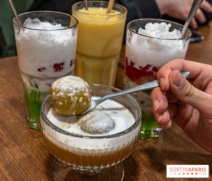 Mây Hồng, le restaurant vietnamien du 111 avenue d'Ivry Paris 13e -  desserts