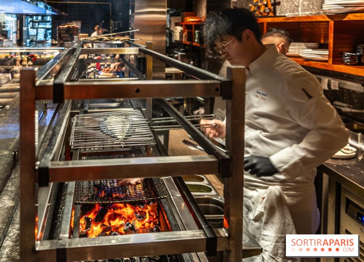 Pink Koï Paris - restaurant japonais -  Robata - chef Shu Ding